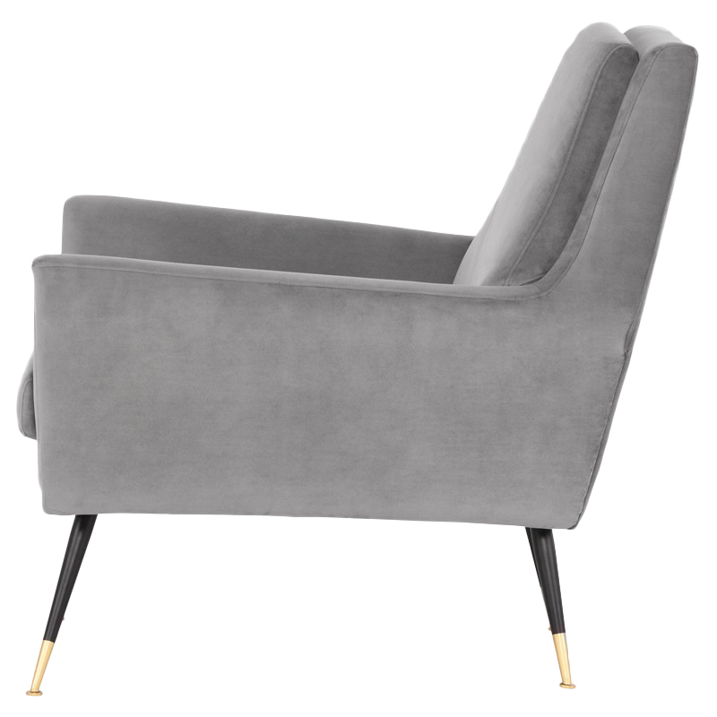 ChairThe Vanessa occasional chair combines the comfort of full-seating with the exceptional design sense to complete any room. From a bold mix of metals and premium fabriEdge Decor Vanessa Occasional Chair