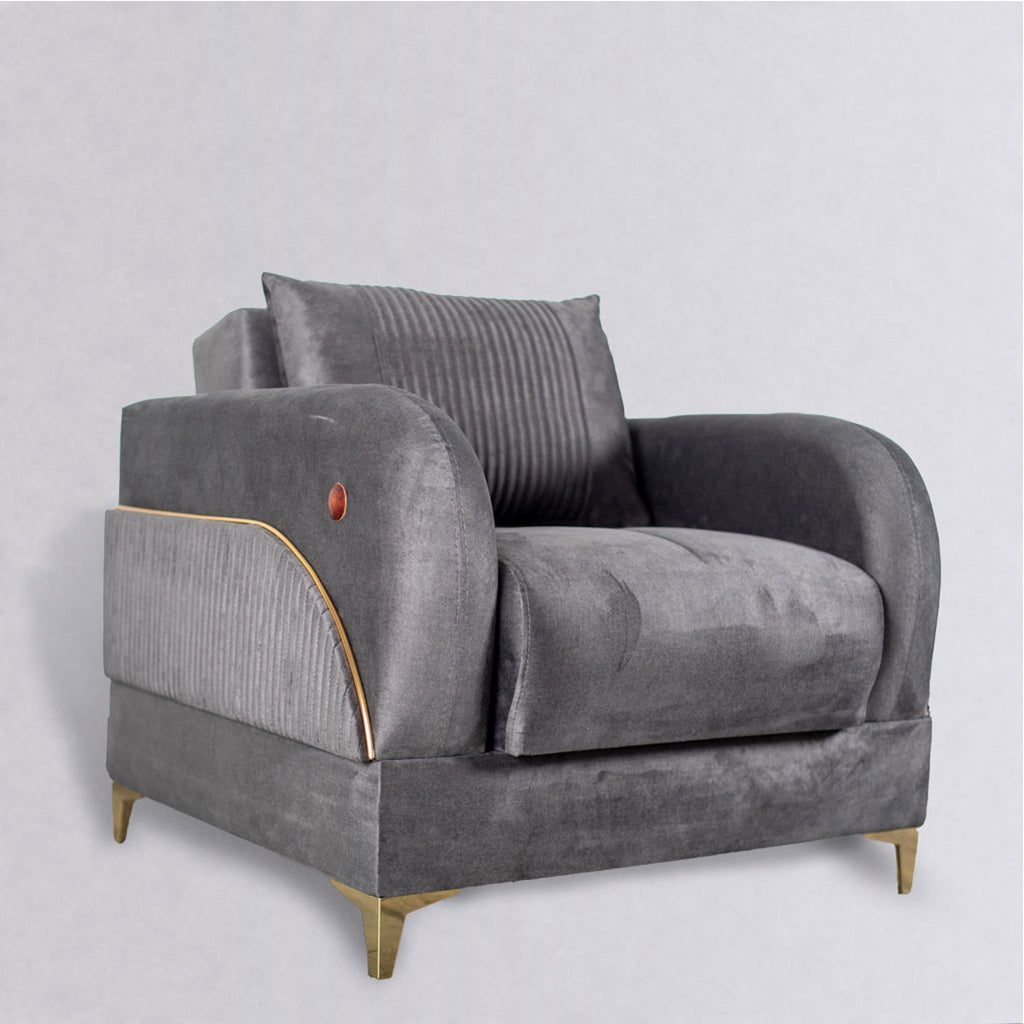 ChairSophisticated, elegant, and undeniably comfortable, the Sofia armchair is a living room showstopper. Its striking design will also attract attention, allowing anyoneEdge Decor Sofia Chair