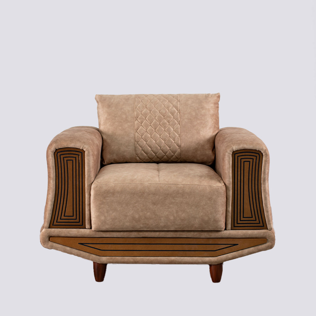 ChairThe Alfred chair functions as both a comfortable and stylish seating option. With its low seat back, rolled arm design, and thick, soft upholstery it is sure to helpEdge Decor Alfred Chair
