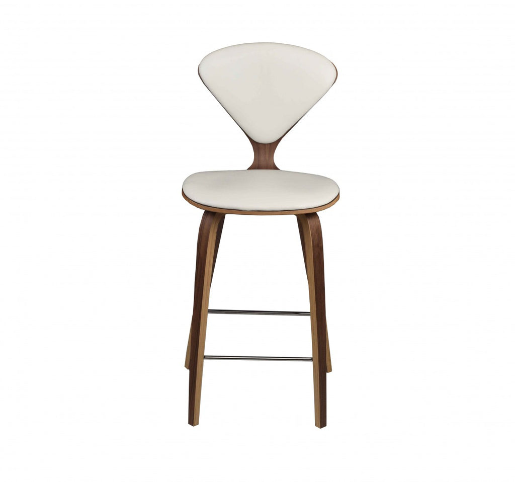 Chair
Satine counter stool is an inspired collaboration of design and craftsmanship. An eye catching design of formed and sculpted plywood with an American walnut veneer.Edge Decor Satine Dining Chair